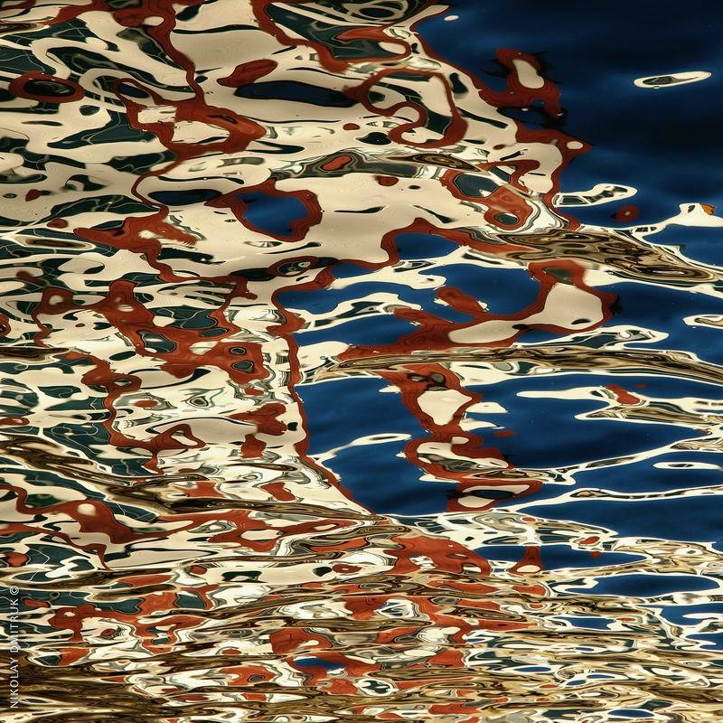 абстракция причал. Норвегия фото превью