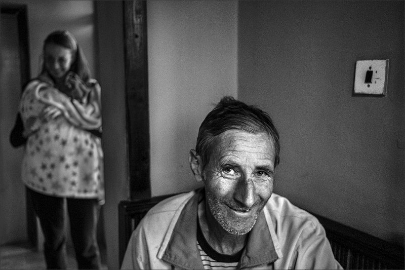 portait, bw, bnw, street, fujifilm, fuji, 35mm, 23mmf2, smile, composition *** фото превью