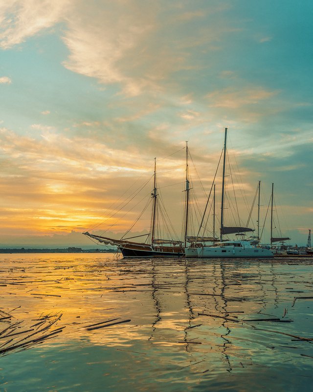 Сицилия Закат в Сиракузе фото превью