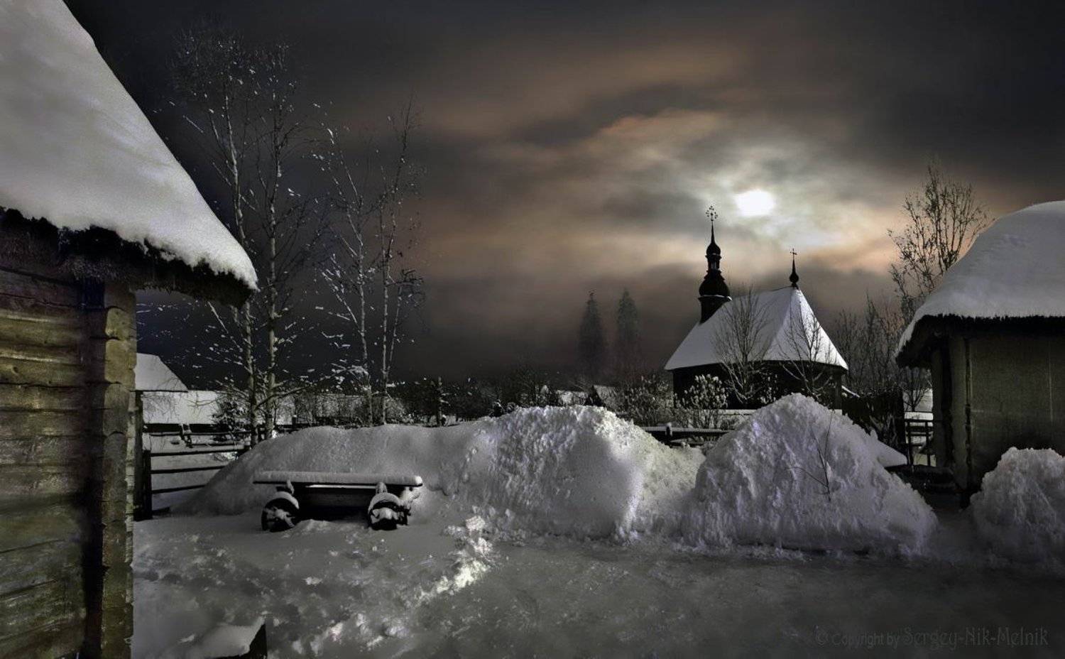 беларусь, звезды, зима, луна, мороз, ночь, снег, озерцо, логойск, дудутки, вечера-на-хуторе, фотограф-интерьеров-в-минске, Melnik-oy Serg-N-