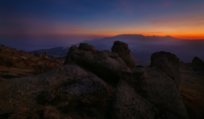 крым Вечер на Демерджи фото превью