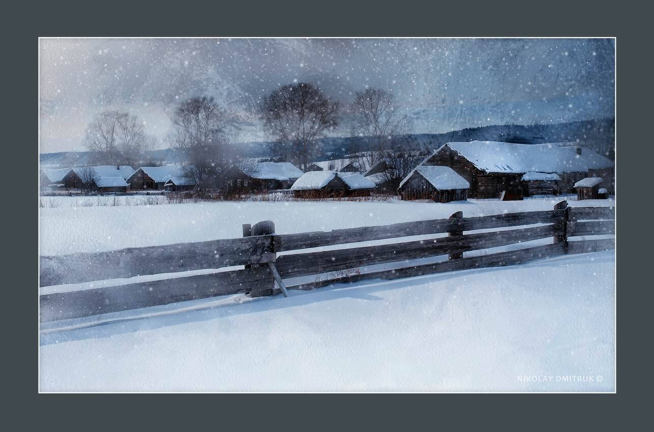 пейзаж, николай дмитрук