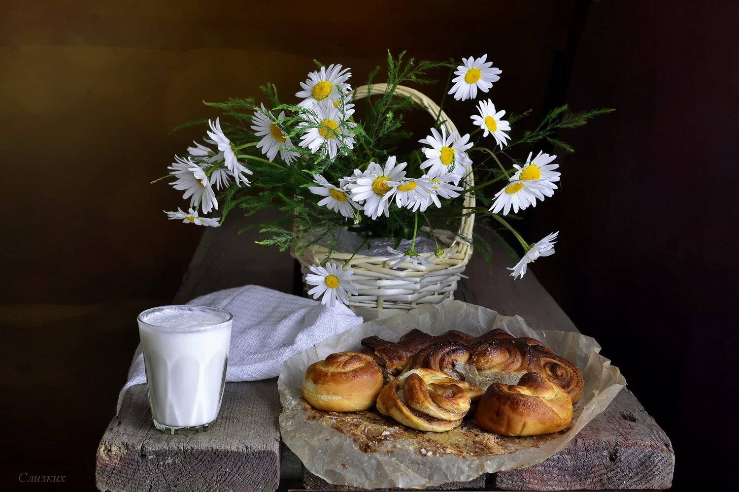 натюрморт,композиция,свет,лето,букет,ромашки, Инаида