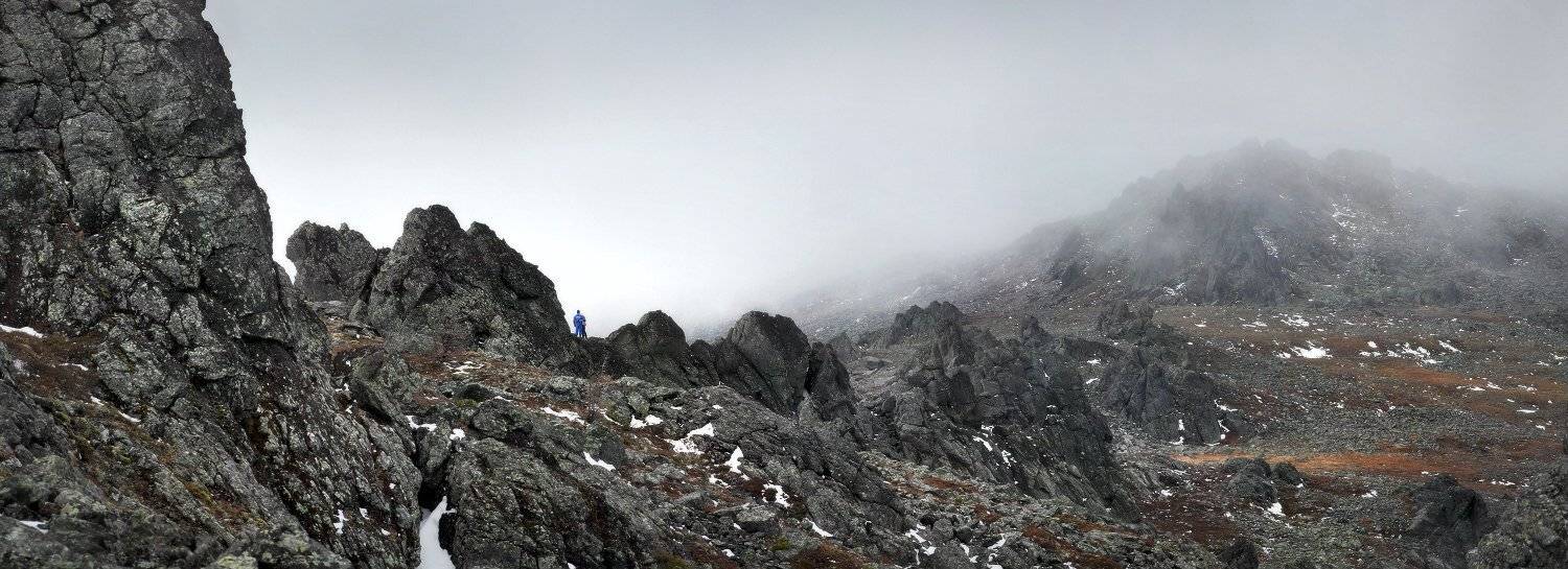 урал, горы, серебрянский камень, скалы, облака, Сергей Макурин