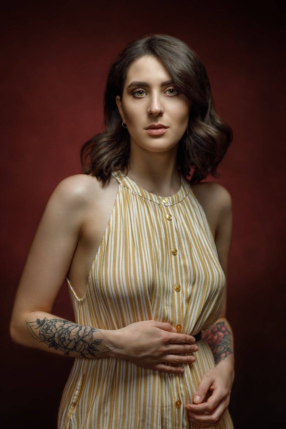 портрет, девушка, Сергеев Сергей