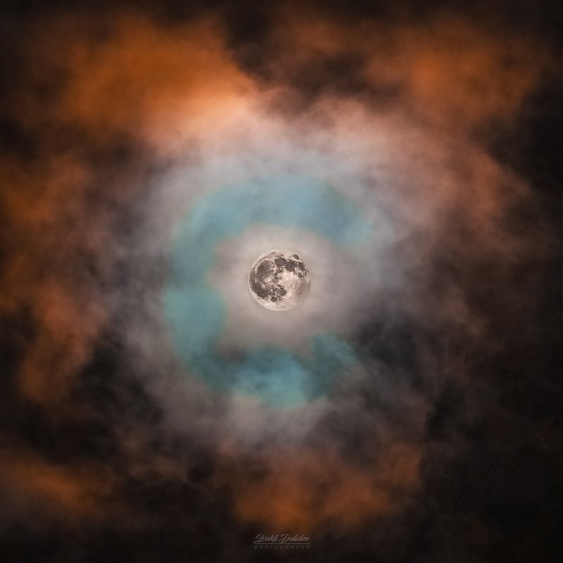 wolf moon, moon, night, night photography, photography Wolf Moon фото превью