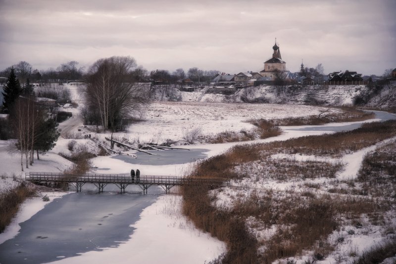 суздаль, зима, россия Зимний Суздаль фото превью