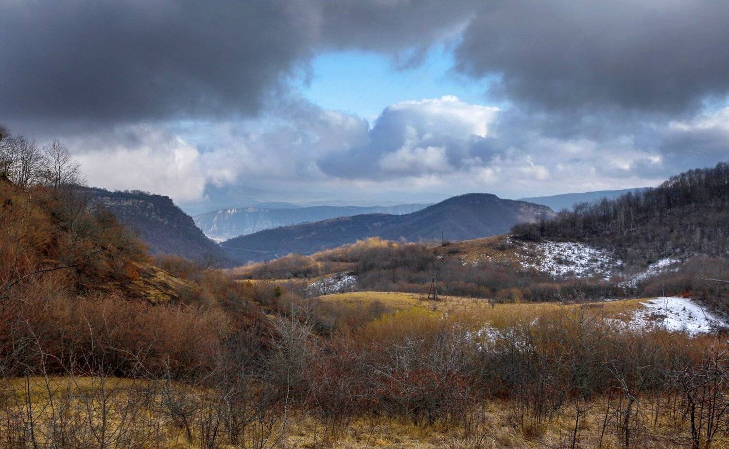 горы,вершины,пейзаж,небо,деревья,дагестан,природа, Marat Magov