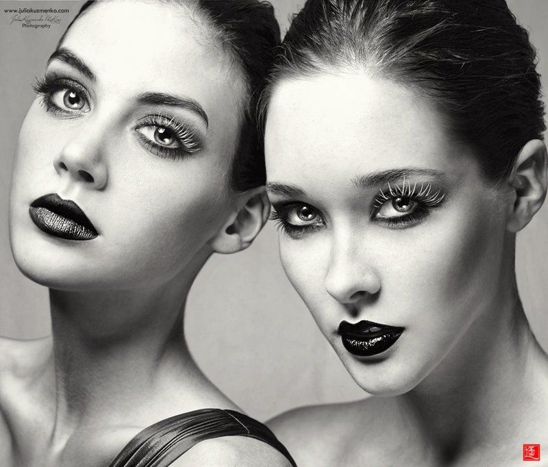 beauty, model, face, beautiful Doubled Beauty фото превью