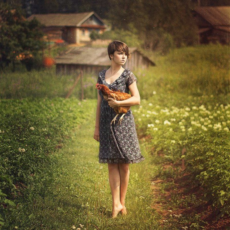 В деревне фото превью