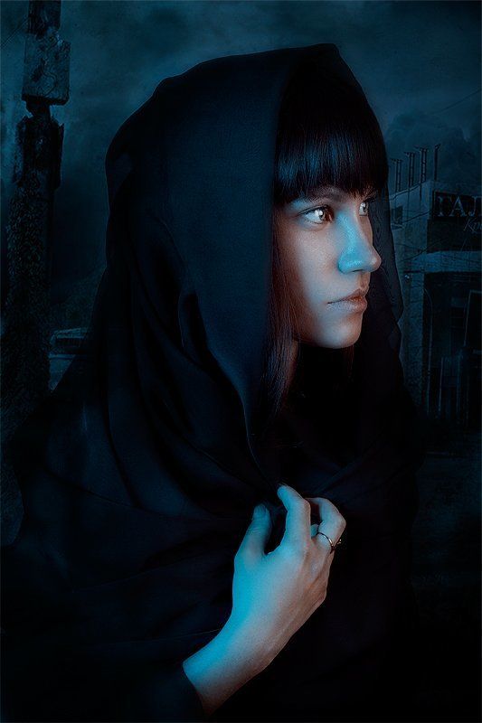 model,girl,lips,eyes,dark,blue nach dem Krieg фото превью