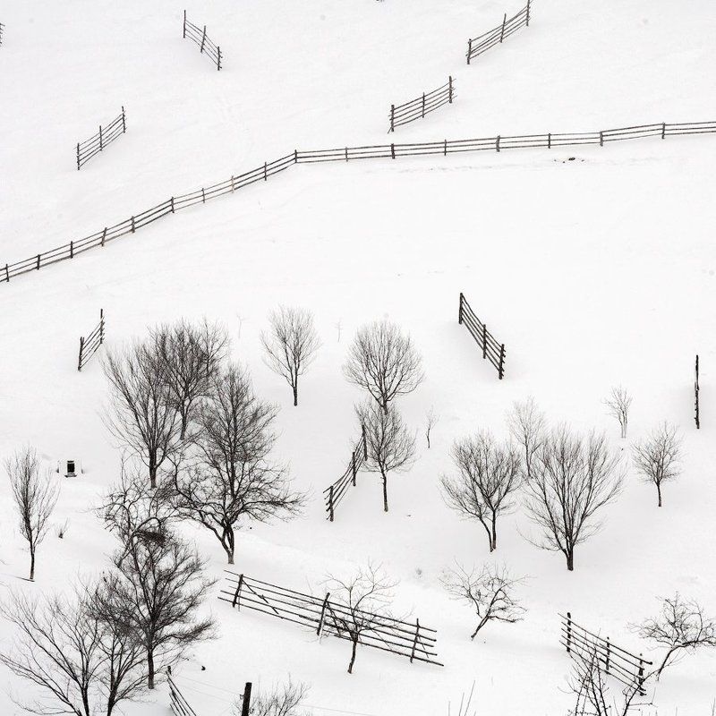 Зимний квадрат фото превью