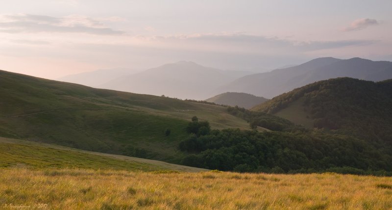 Вечер в Карпатах фото превью