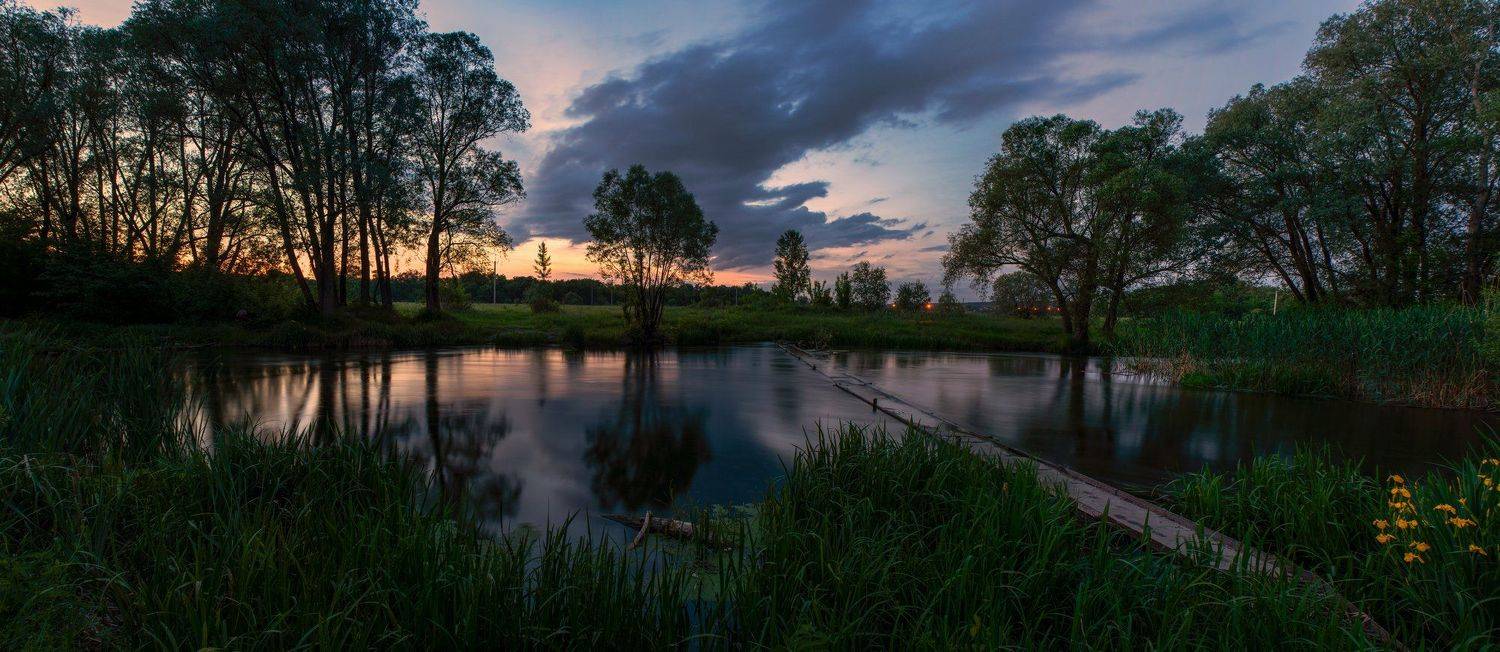 река нежеголь,шебекино,мостик, Александр Литвишко