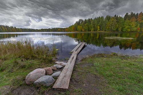 на Амбурском озере