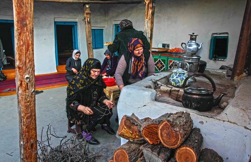 Повседневный быт горцев..