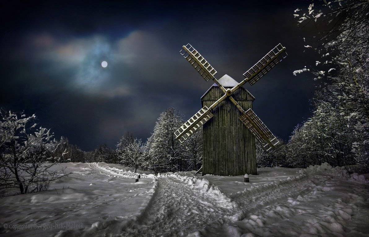 беларусь, звезды, зима, луна, мороз, ночь, снег, озерцо, логойск, дудутки, вечера-на-хуторе, фотограф-интерьеров-в-минске, Melnik-oy Serg-N-