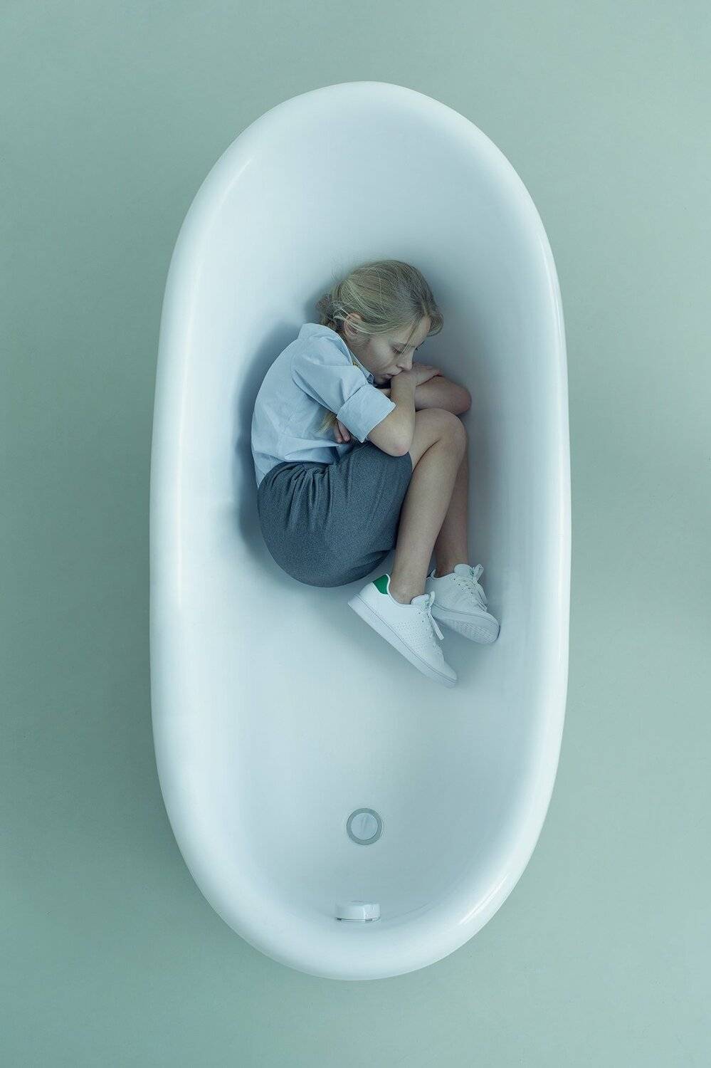 minimalism, natural, girl, Алексей Шишкин