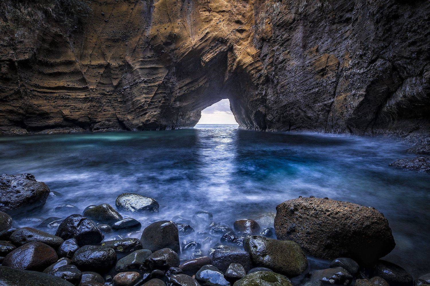 #landscape #seascape #sea #japan #shizuoka #blue #rock, Yabuzaki Jiro
