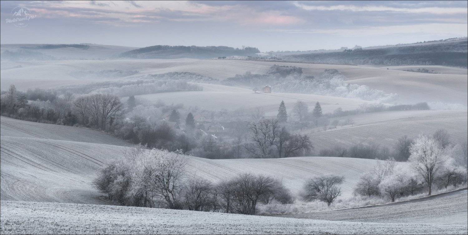 Чехия, Южная Моравия, зима, South Moravia, Czech, winter, Влад Соколовский