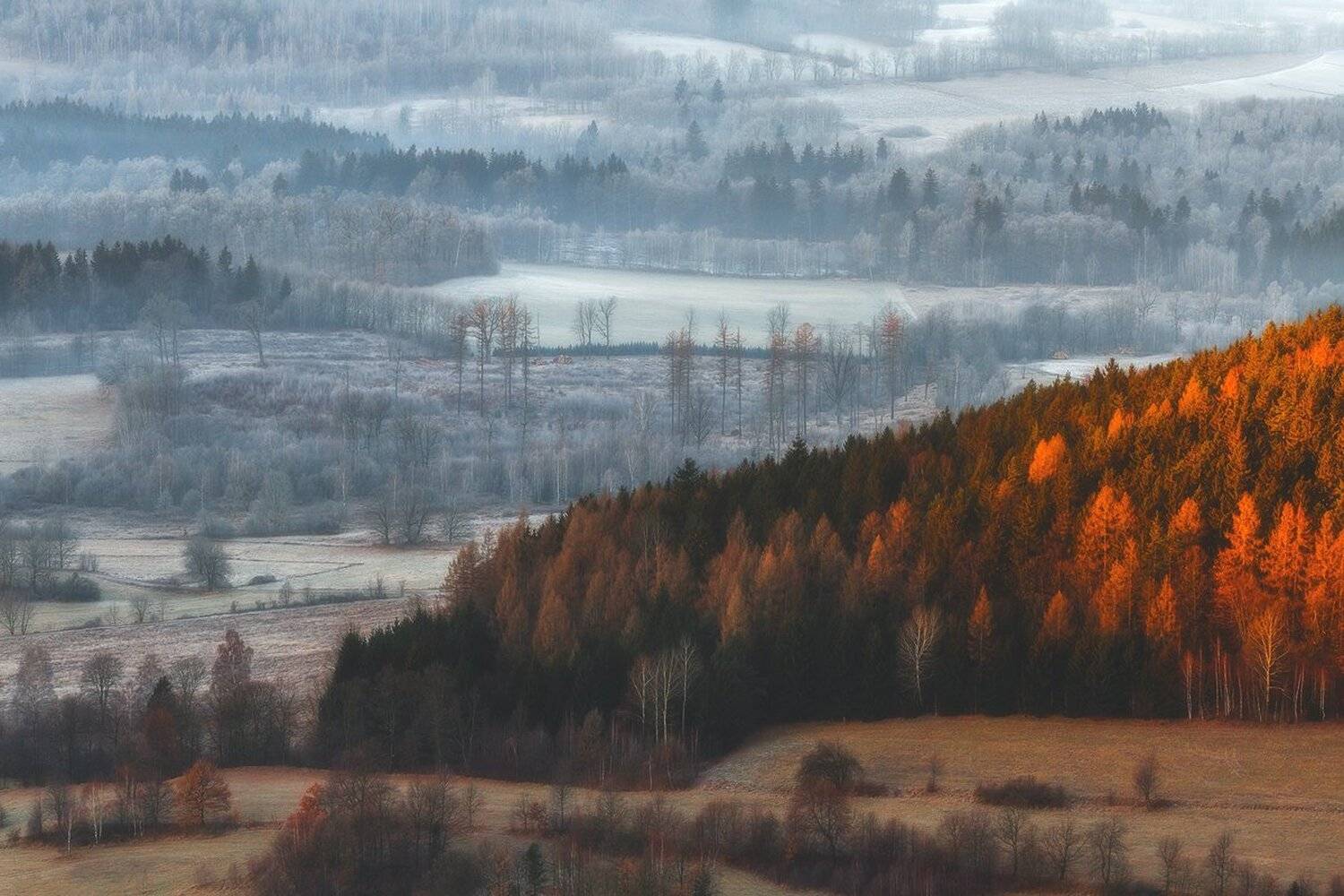 autumn,mountains,canon,sunrise, Iza i Darek Mitręga
