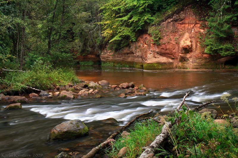 Река красных скал фото превью