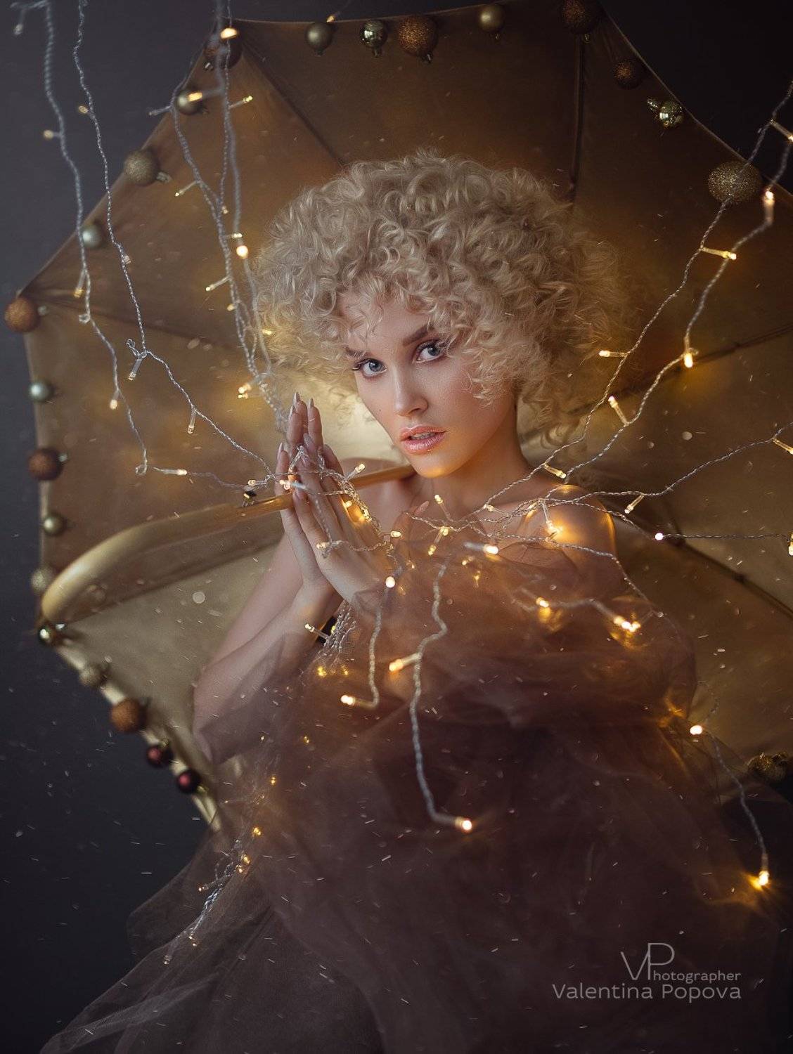 рождество, новый год, женскийпортрет, портет, женщина, глаза ,образ, Валентина Попова