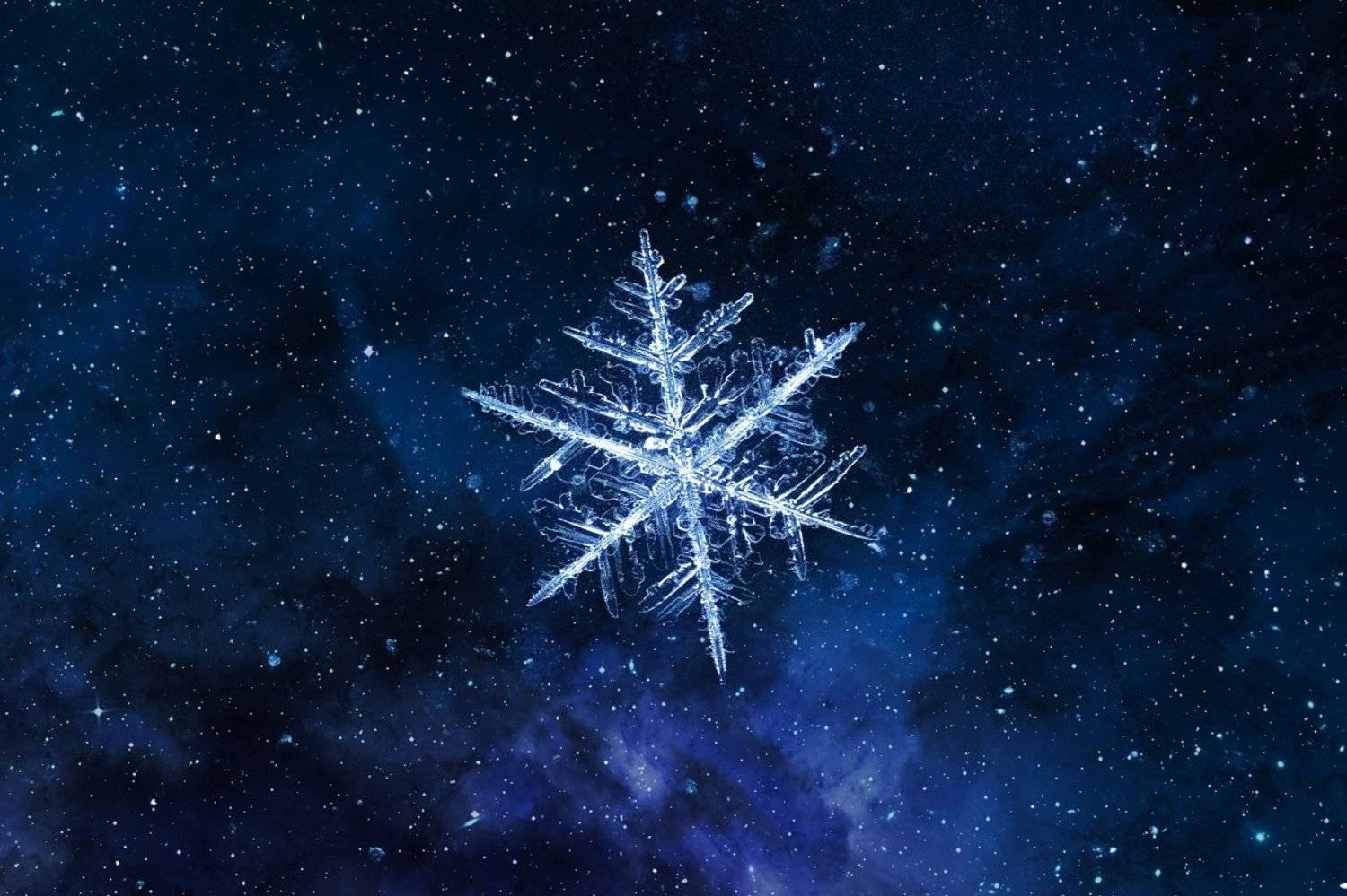 снежинка, макро, природа, абстракция, космос, Юлия Яремко