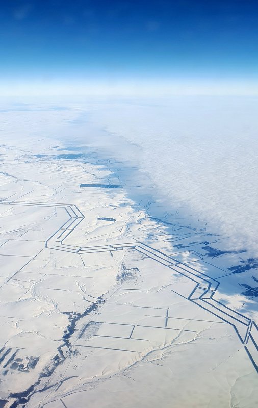 аэрофотосъемка Атмосферный фронт фото превью