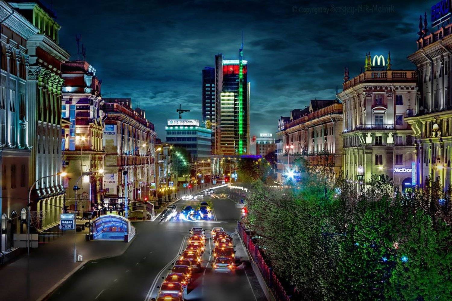 беларусь, город, минск, вечер, фотосфера-минск, Melnik-oy Serg-N-