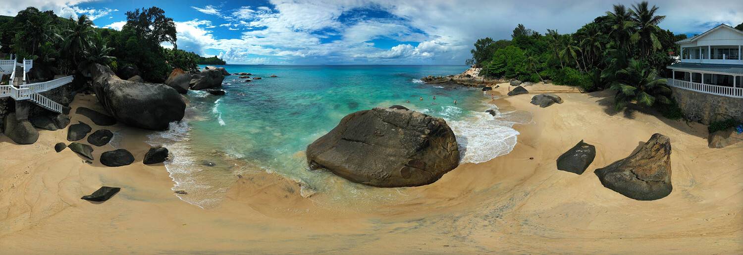 Сейшелы, Индийский океан, пляж, скалы, Борис Резванцев