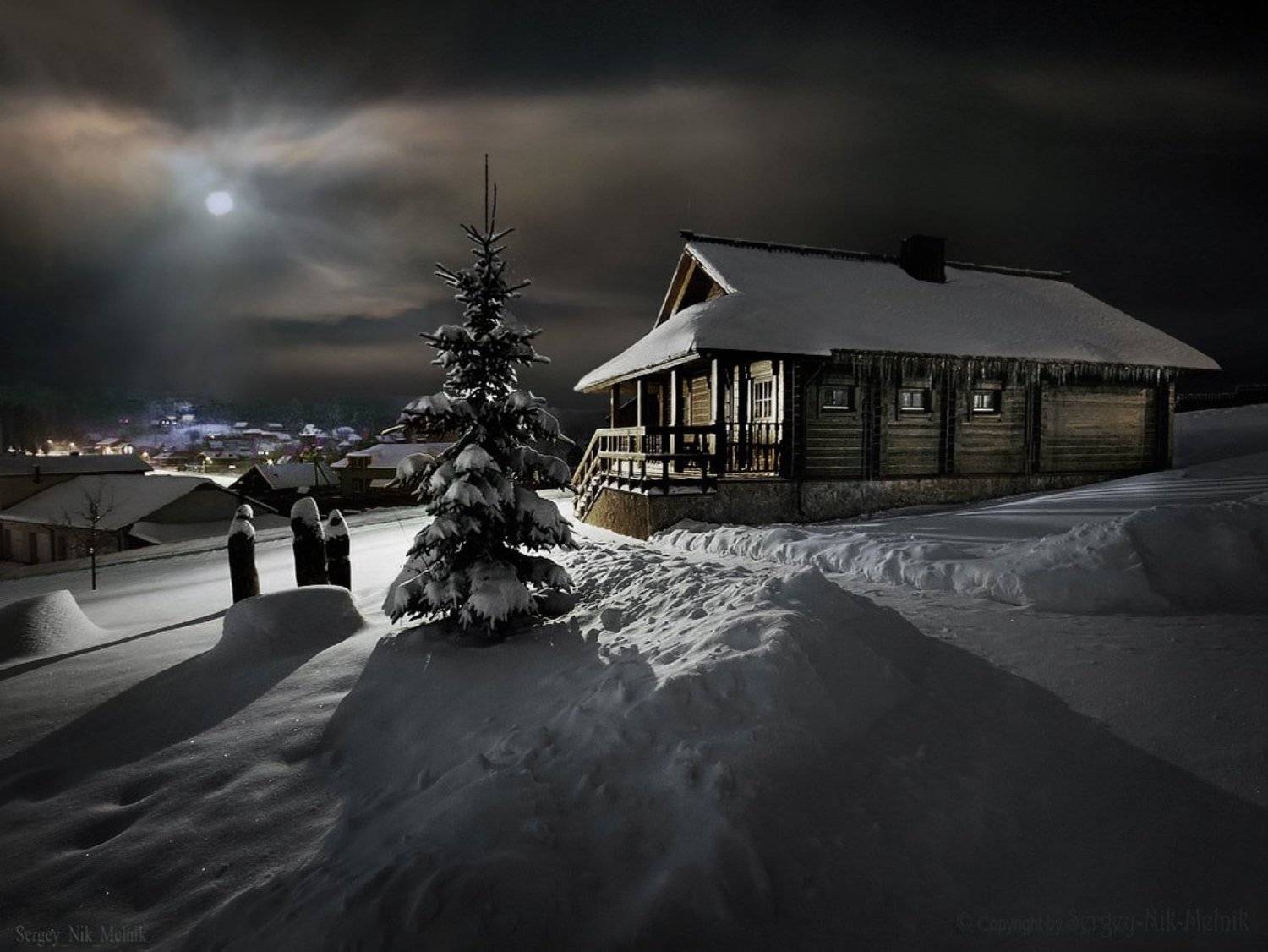 беларусь, звезды, зима, луна, мороз, ночь, снег, озерцо, логойск, дудутки, вечера-на-хуторе, фотограф-интерьеров-в-минске, Melnik-oy Serg-N-