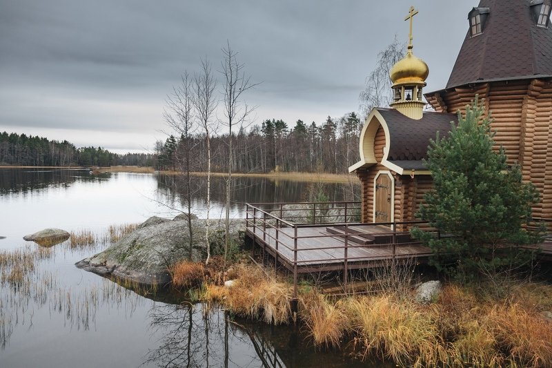Церковь на Вуоксе фото превью