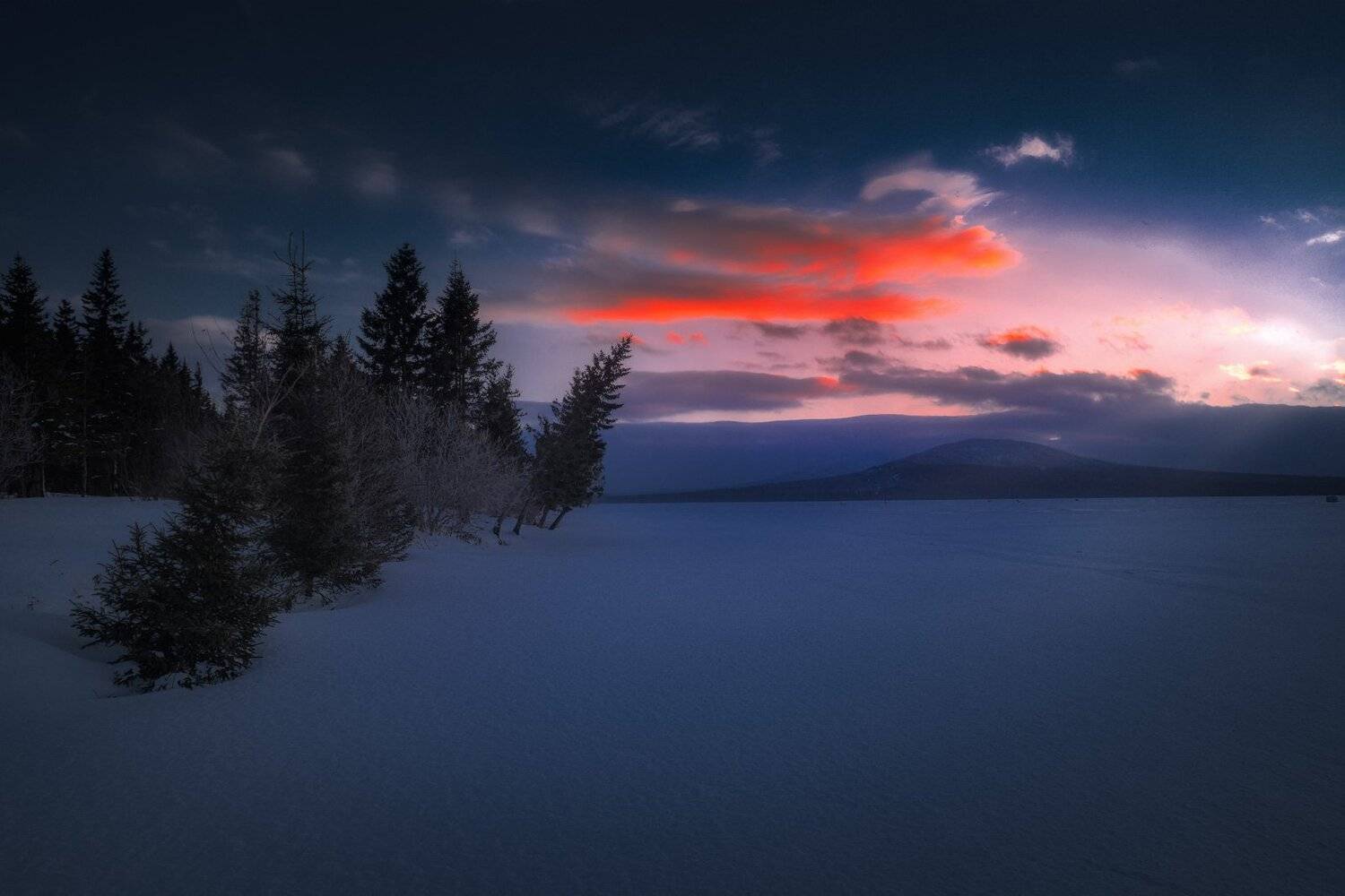 зюраткуль, зима, урал, Владимир Ляпин
