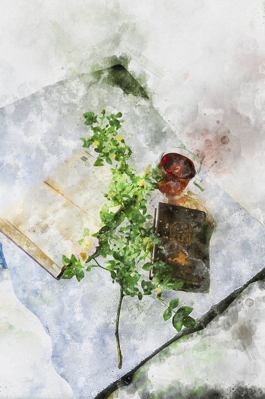 натюрморт фото арт акварель красиво АКВАРЕЛЬ 20 фото превью