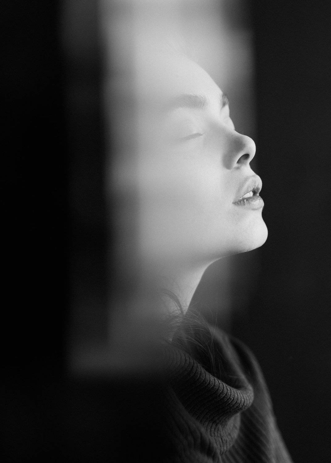 portrait, bw, iran , girl , woman, Babak Fatholahi