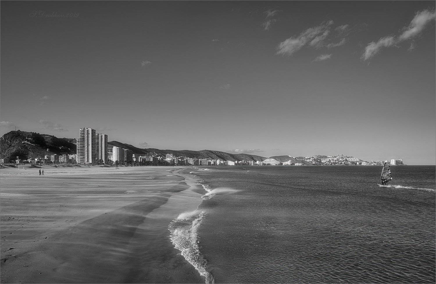 город, море, пляж, ветер, Sergey Drobkov