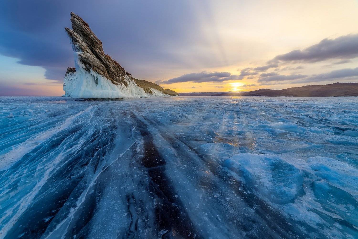 байкал, огой, ольхон, лед, зима, озеро, Александр Ипполитов