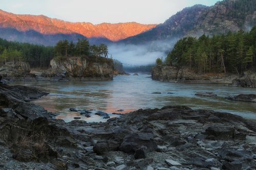 Утро в Чемале