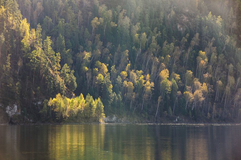 Правый берег Енисея фото превью