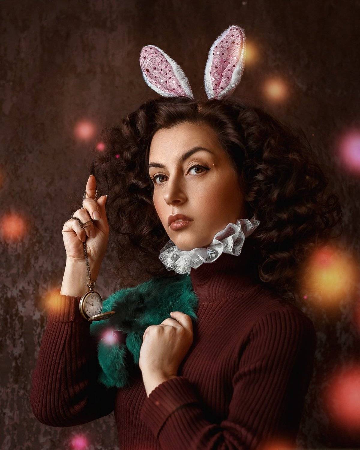 новый год, портрет, костюм, автопортрет, Надежда Бочарникова