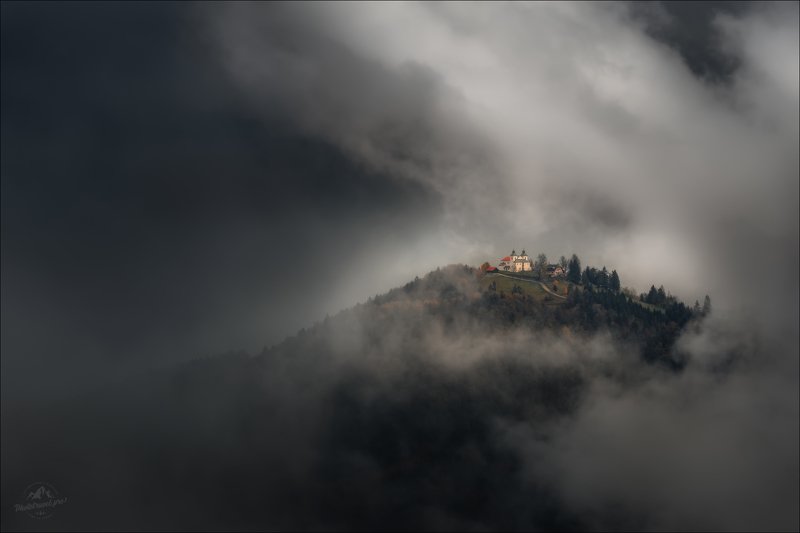 Словения, осень, Ямник, Slovenia, autumn, Jamnik М Г Л А  фото превью