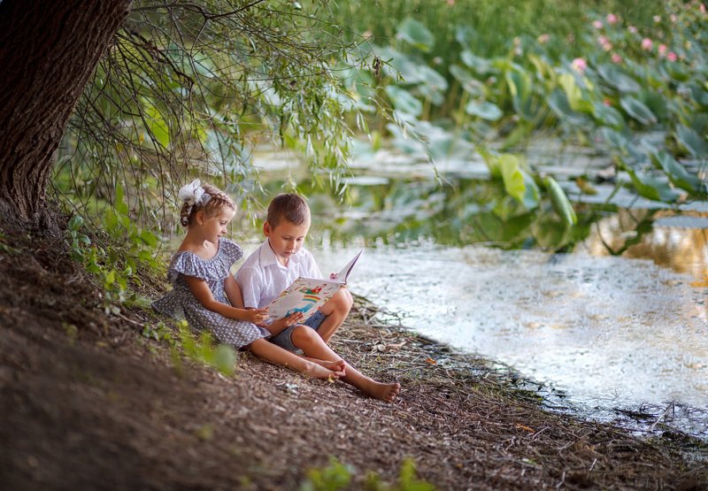 На озере лотосов фото превью
