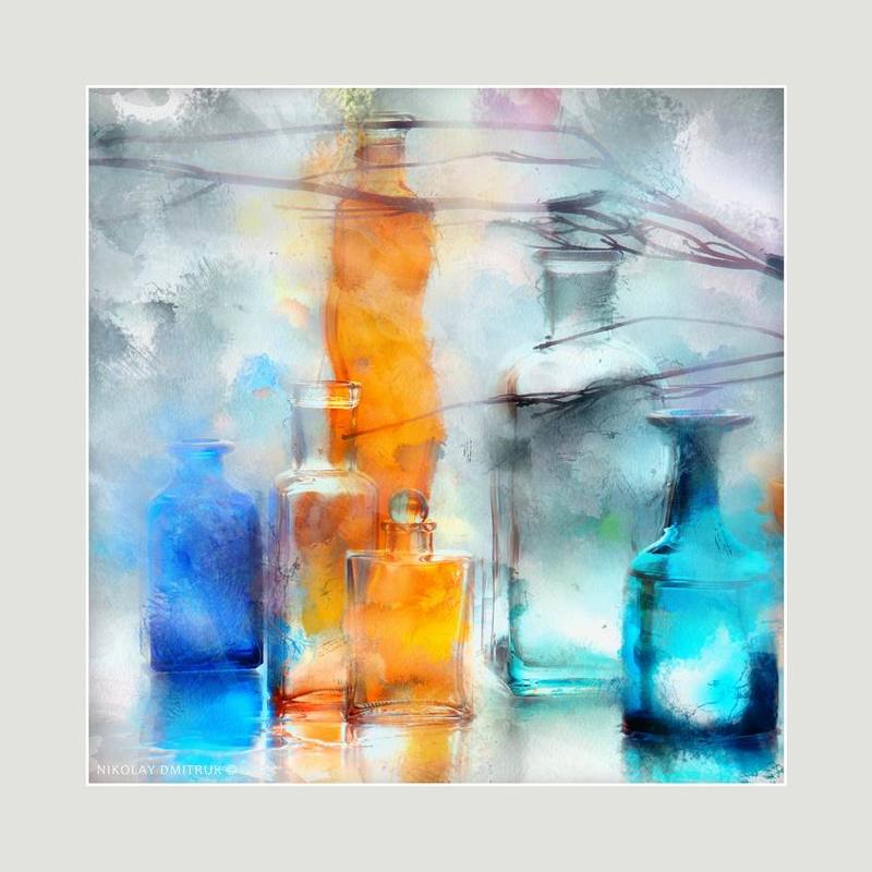 натюрморт талый лёд. студия непрерывного света 26 фото превью