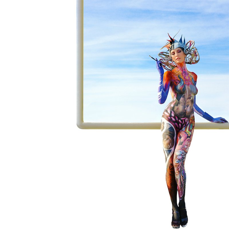 Bodypainting фото превью