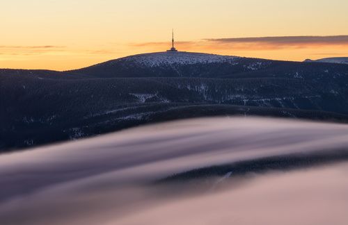 Tsunami under Praděd Mountain