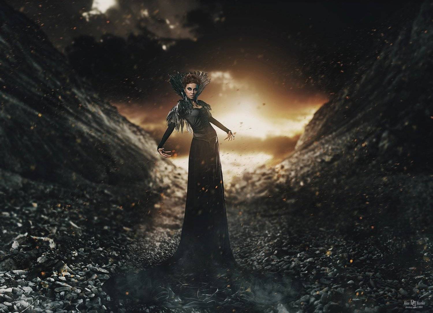 девушка, фото, фотоарт, образ, девушка, ведьма, Alex Homin