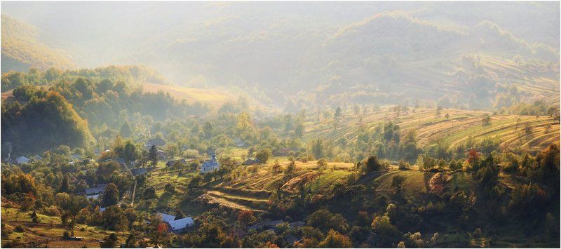 Закарпатская деревушка... фото превью