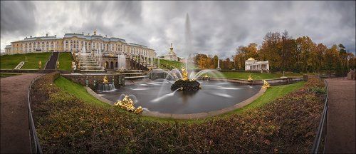 Петергоф. Конец сезона