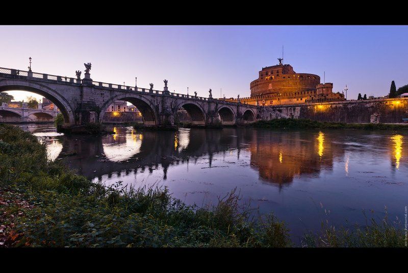 замок, италия, рим Castel Sant\'Angelo фото превью